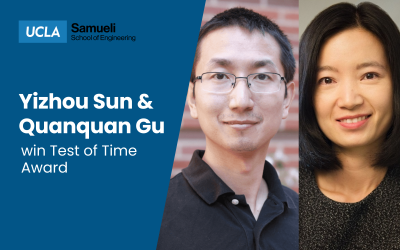 Yizhou Sun and Quanquan Gu’s Paper Wins Test of Time Award
