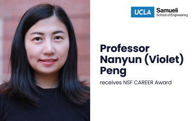 Professor Nanyun (Violet) Peng Receives NSF CAREER Award