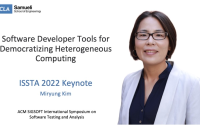 Professor Miryung Kim Delivers Keynote Address at ISSTA 2022